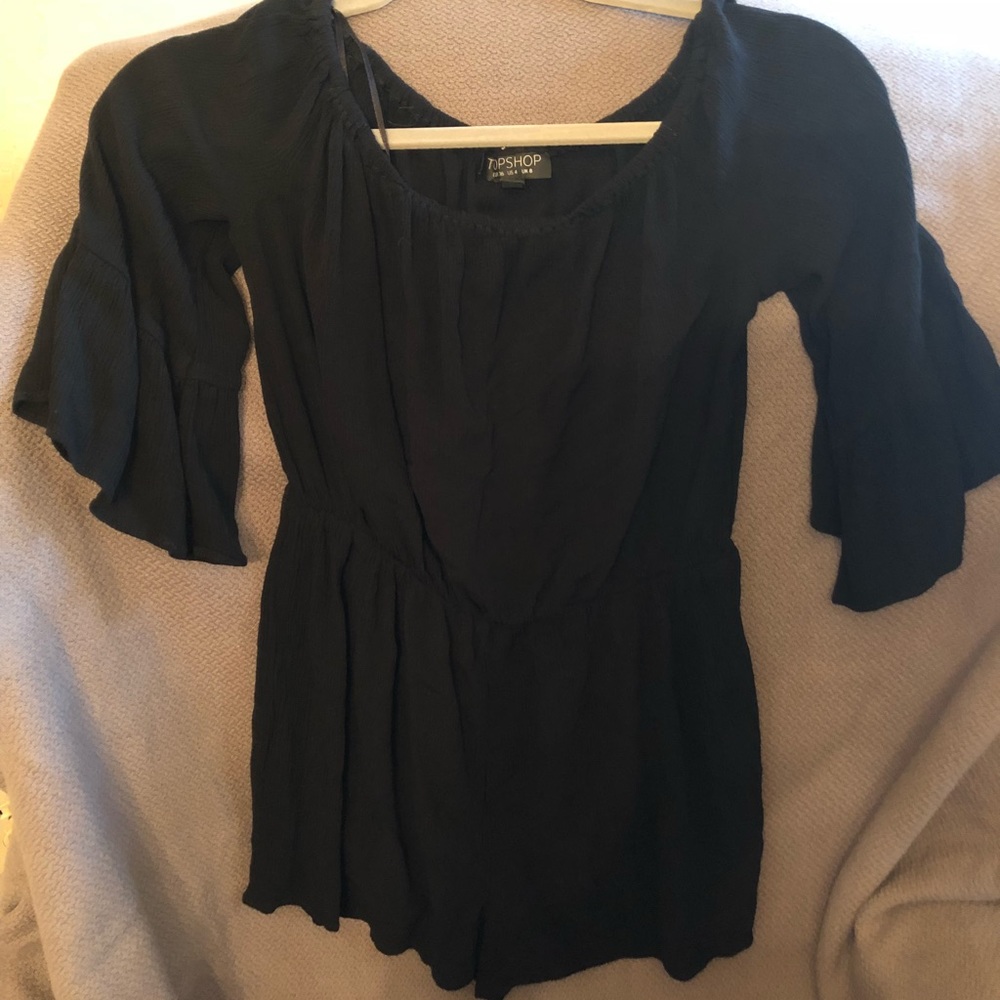 TopShop off the shoulder romper